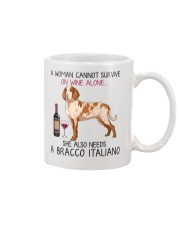 Wine and Bracco Italiano 2 Mug thumbnail
