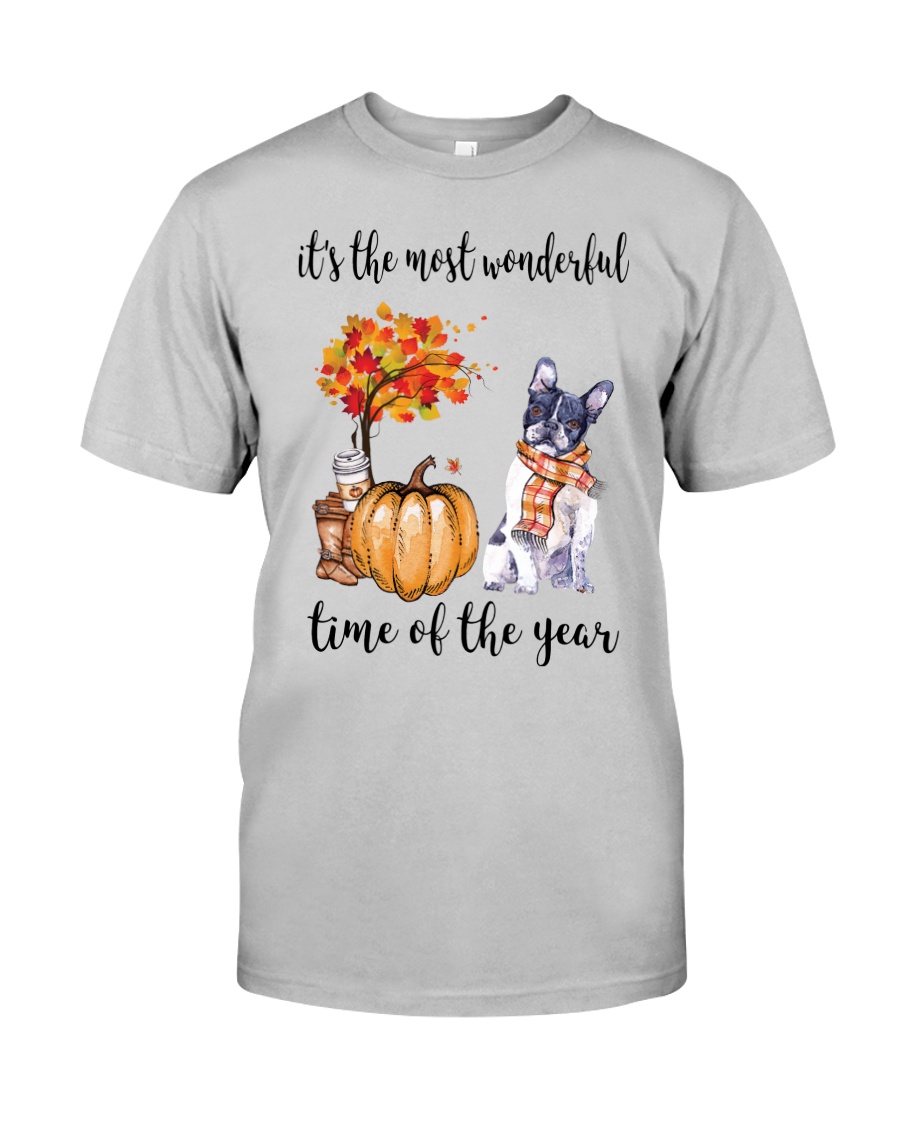 The Most Wonderful Time - Boston Terrier Classic T-Shirt