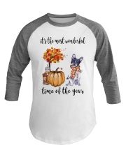 The Most Wonderful Time - Boston Terrier Baseball Tee thumbnail