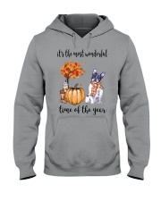 The Most Wonderful Time - Boston Terrier Hooded Sweatshirt thumbnail