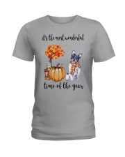 The Most Wonderful Time - Boston Terrier Ladies T-Shirt thumbnail