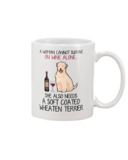 Wine and Soft Coated Wheaten Terrier 2 Mug thumbnail