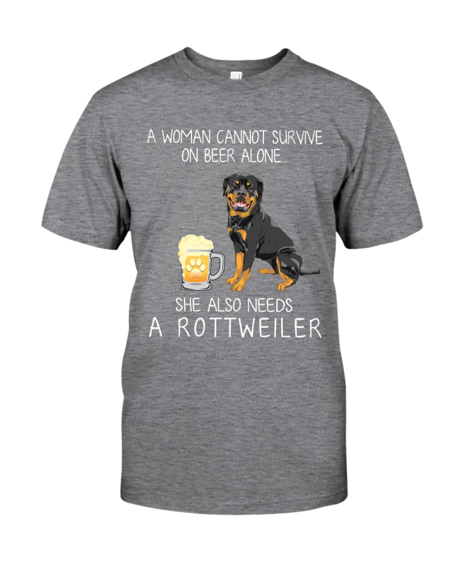 Beer and Rottweiler Classic T-Shirt