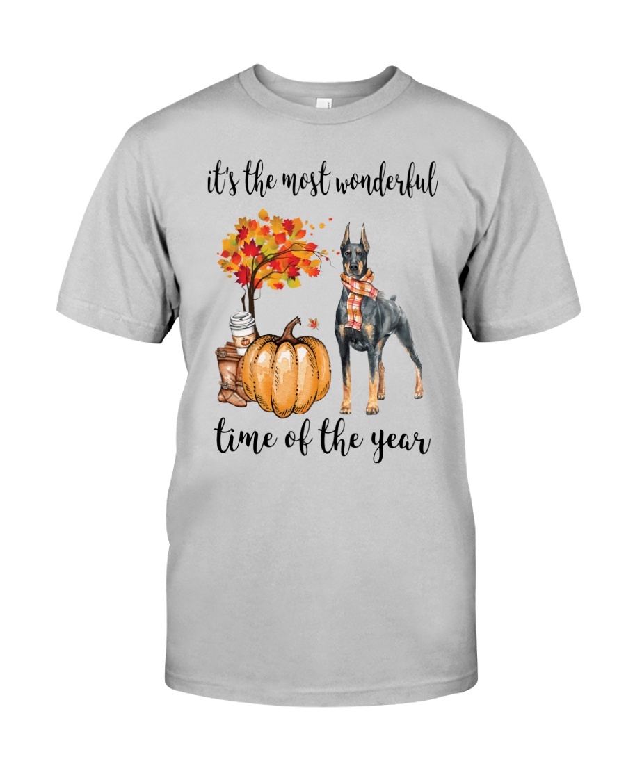 The Most Wonderful Time - Doberman Pinscher Classic T-Shirt