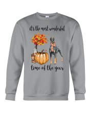 The Most Wonderful Time - Doberman Pinscher Crewneck Sweatshirt thumbnail