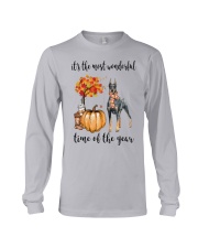 The Most Wonderful Time - Doberman Pinscher Long Sleeve Tee thumbnail