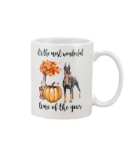 The Most Wonderful Time - Doberman Pinscher Mug thumbnail
