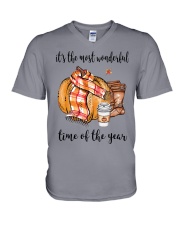 The Most Wonderful Time V-Neck T-Shirt thumbnail