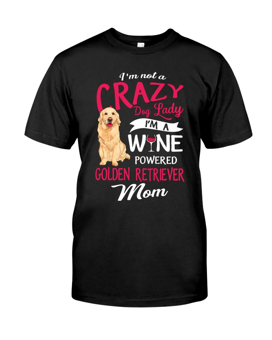Crazy Lady Golden Retriever Classic T-Shirt