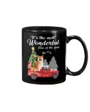 Wonderful Christmas with Truck - Shiba Inu Mug thumbnail