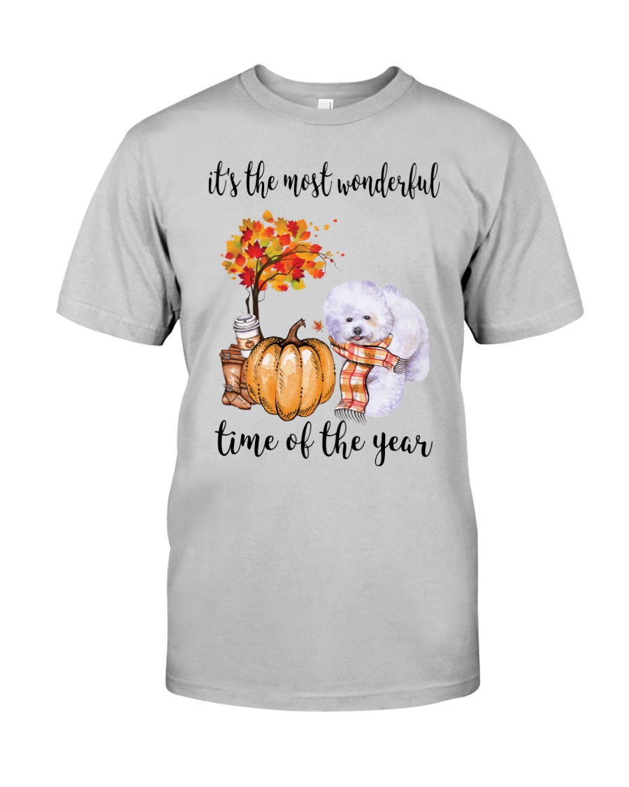 The Most Wonderful Time - Bichon Frise Classic T-Shirt