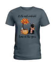 The Most Wonderful Time - Black Cat Ladies T-Shirt thumbnail