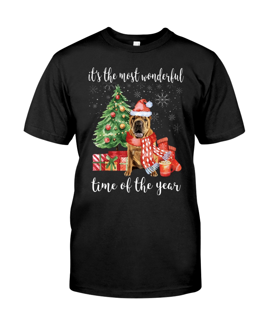 The Most Wonderful Xmas - Shar Pei Classic T-Shirt