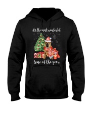 The Most Wonderful Xmas - Shar Pei Hooded Sweatshirt thumbnail