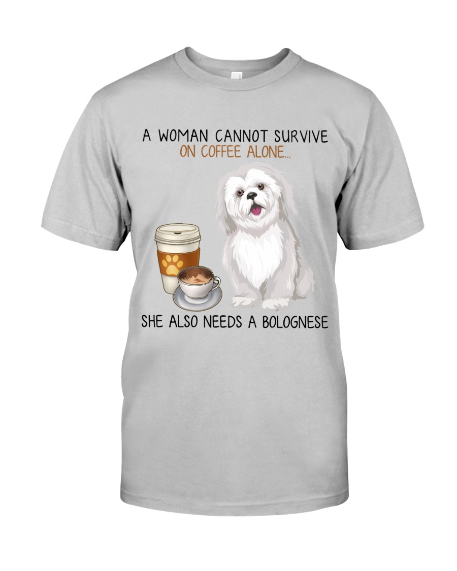 Coffee and Bolognese Dog 2 Classic T-Shirt