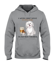 Coffee and Bolognese Dog 2 Hooded Sweatshirt thumbnail