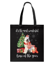 The Most Wonderful Xmas - Great Pyrenees Tote Bag thumbnail