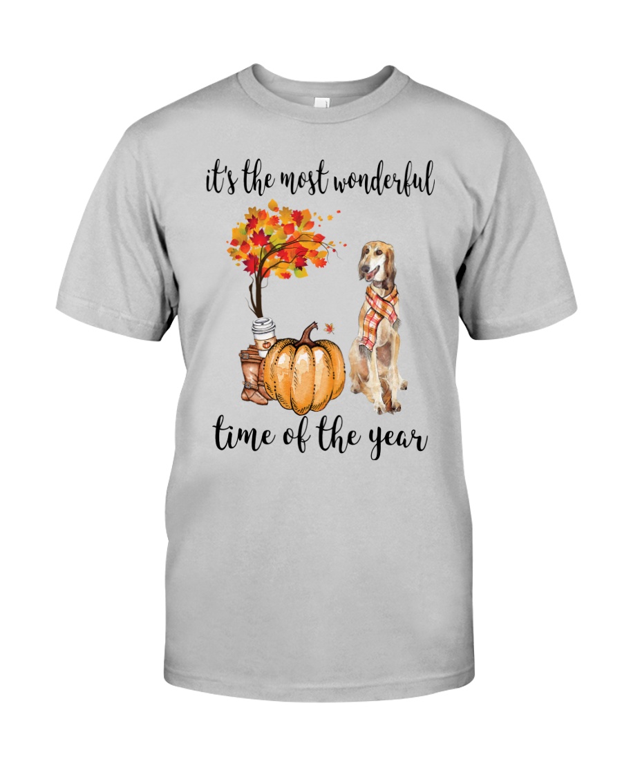 The Most Wonderful Time - Saluki Classic T-Shirt