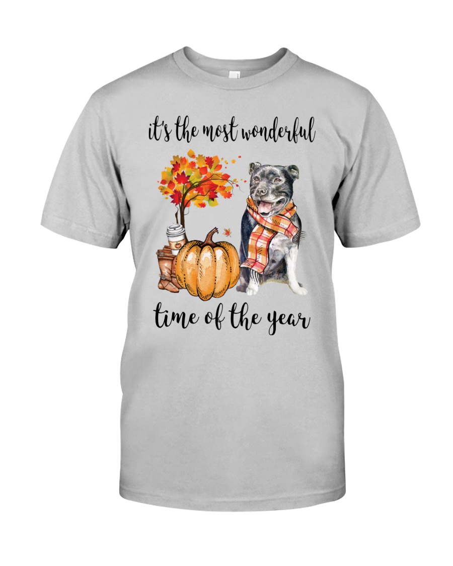 The Most Wonderful Time - Staffie Classic T-Shirt
