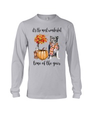 The Most Wonderful Time - Staffie Long Sleeve Tee thumbnail