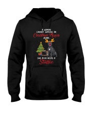 Christmas Movies and Staffie Hooded Sweatshirt thumbnail
