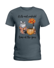 The Most Wonderful Time With Cat Ladies T-Shirt thumbnail