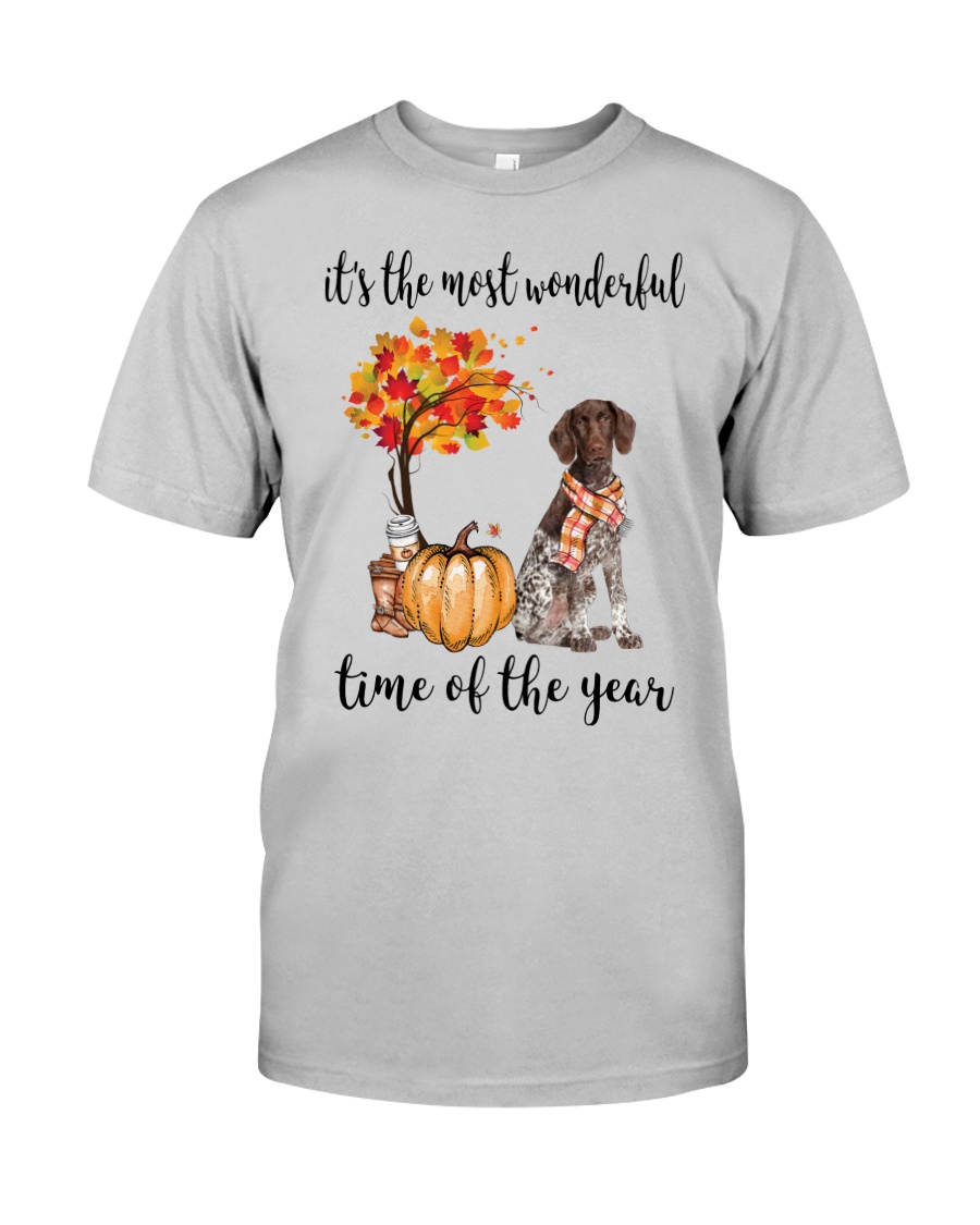 The Most Wonderful Time German Shorthaired Pointer Classic T-Shirt
