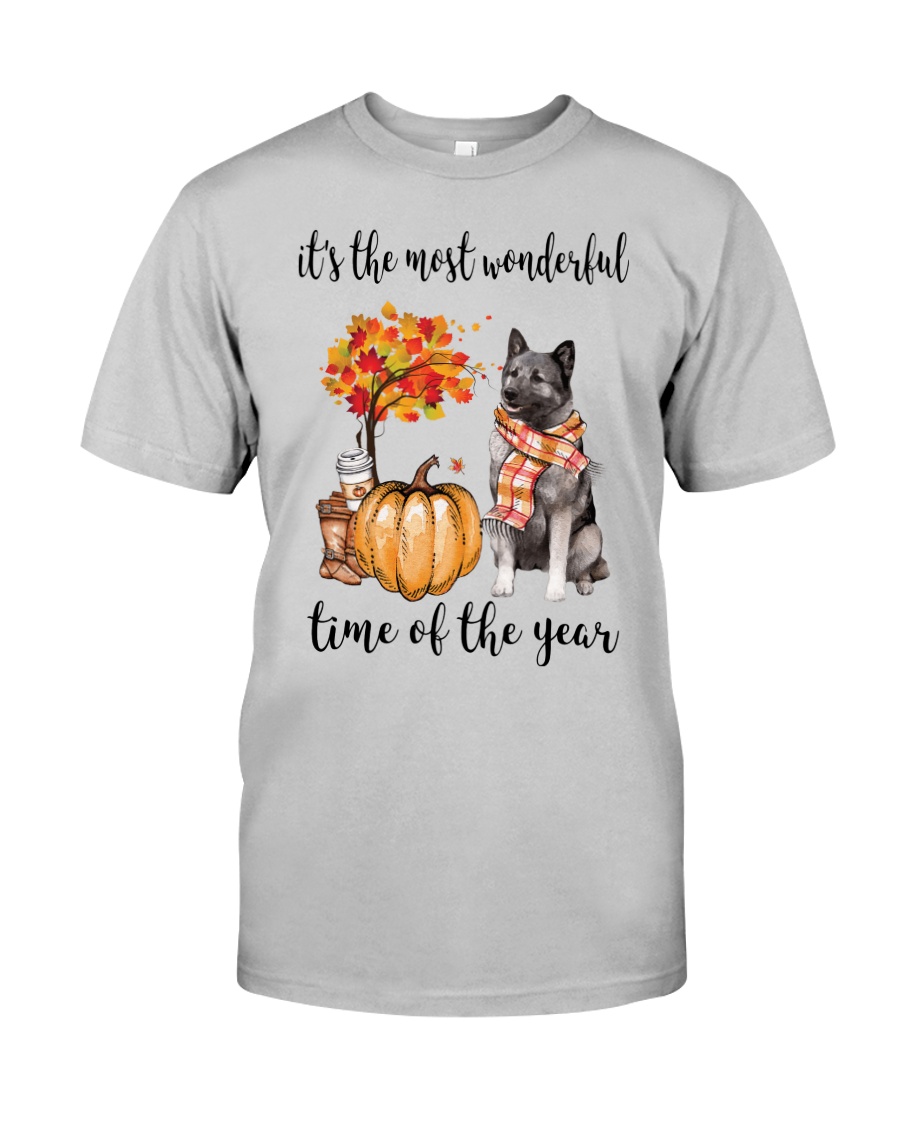 The Most Wonderful Time - Norwegian Elkhound Classic T-Shirt