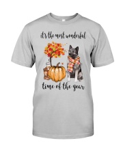 The Most Wonderful Time - Norwegian Elkhound Classic T-Shirt front