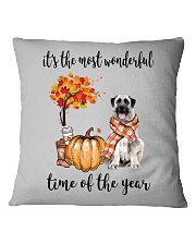 The Most Wonderful Time - Anatolian Shepherd Square Pillowcase thumbnail