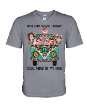 On A Dark Desert Highway - Pigs V-Neck T-Shirt thumbnail