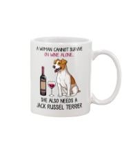 Wine and Jack Russell Terrier 4 Mug thumbnail