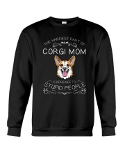 The Hardest Part of Corgi Mom Crewneck Sweatshirt thumbnail