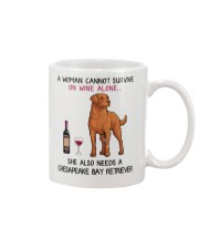 Wine and Chesapeake Bay Retriever 2 Mug thumbnail