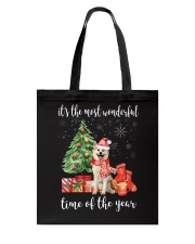 The Most Wonderful Xmas - Akita Tote Bag thumbnail