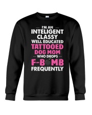Tattooed Dog Mom Crewneck Sweatshirt thumbnail