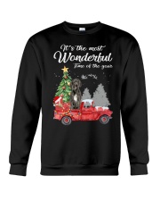 Wonderful Christmas with Truck - Great Dane Crewneck Sweatshirt thumbnail