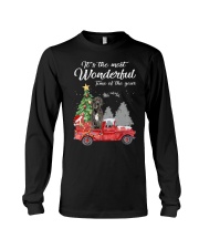 Wonderful Christmas with Truck - Great Dane Long Sleeve Tee thumbnail