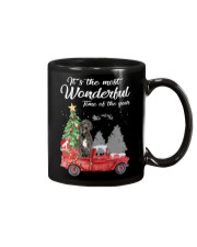 Wonderful Christmas with Truck - Great Dane Mug thumbnail