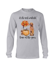 The Most Wonderful Time - Vizsla Long Sleeve Tee thumbnail