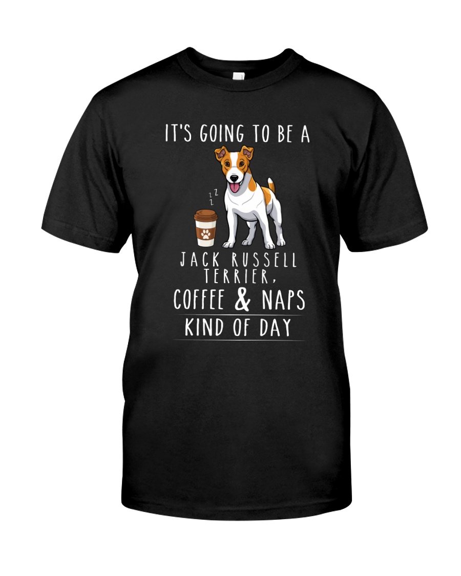 Jack Russell Terrier Coffee and Naps Classic T-Shirt