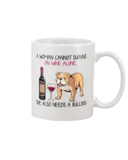 Wine and Bulldog 2 Mug thumbnail
