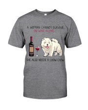Wine and Chow Chow 2 Classic T-Shirt thumbnail