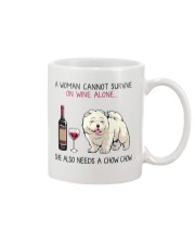Wine and Chow Chow 2 Mug front