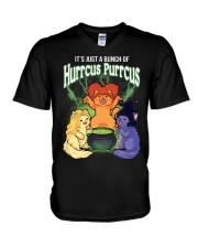 It's Just A Bunch Of Hurrcus Purrcus V-Neck T-Shirt thumbnail