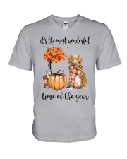 The Most Wonderful Time - Toller V-Neck T-Shirt thumbnail