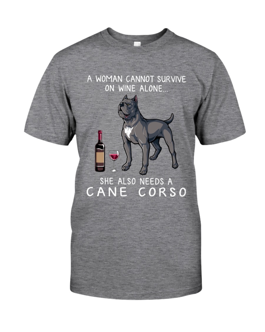 Wine and Cane Corso 3 Classic T-Shirt