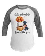 The Most Wonderful Time - Black Labrador Baseball Tee thumbnail