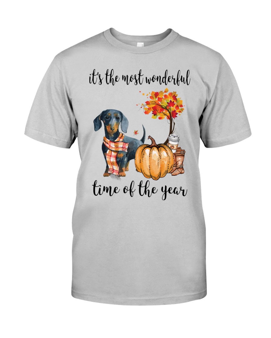 The Most Wonderful Time - Dachshund Classic T-Shirt