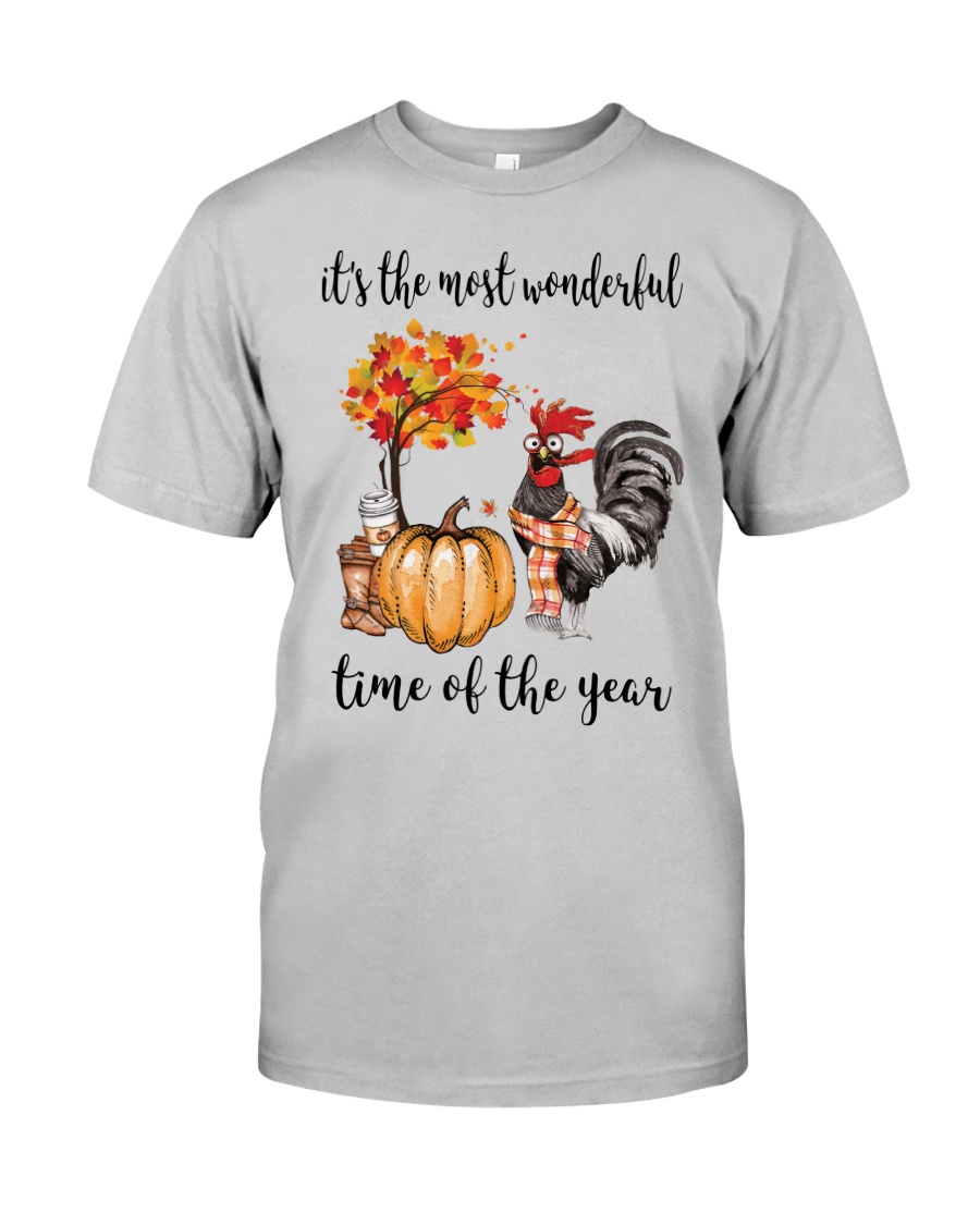 The Most Wonderful Time - Rooster Classic T-Shirt
